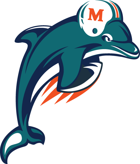 Miami Dolphins 1997-2012 Alternate Logo t shirt iron on transfers